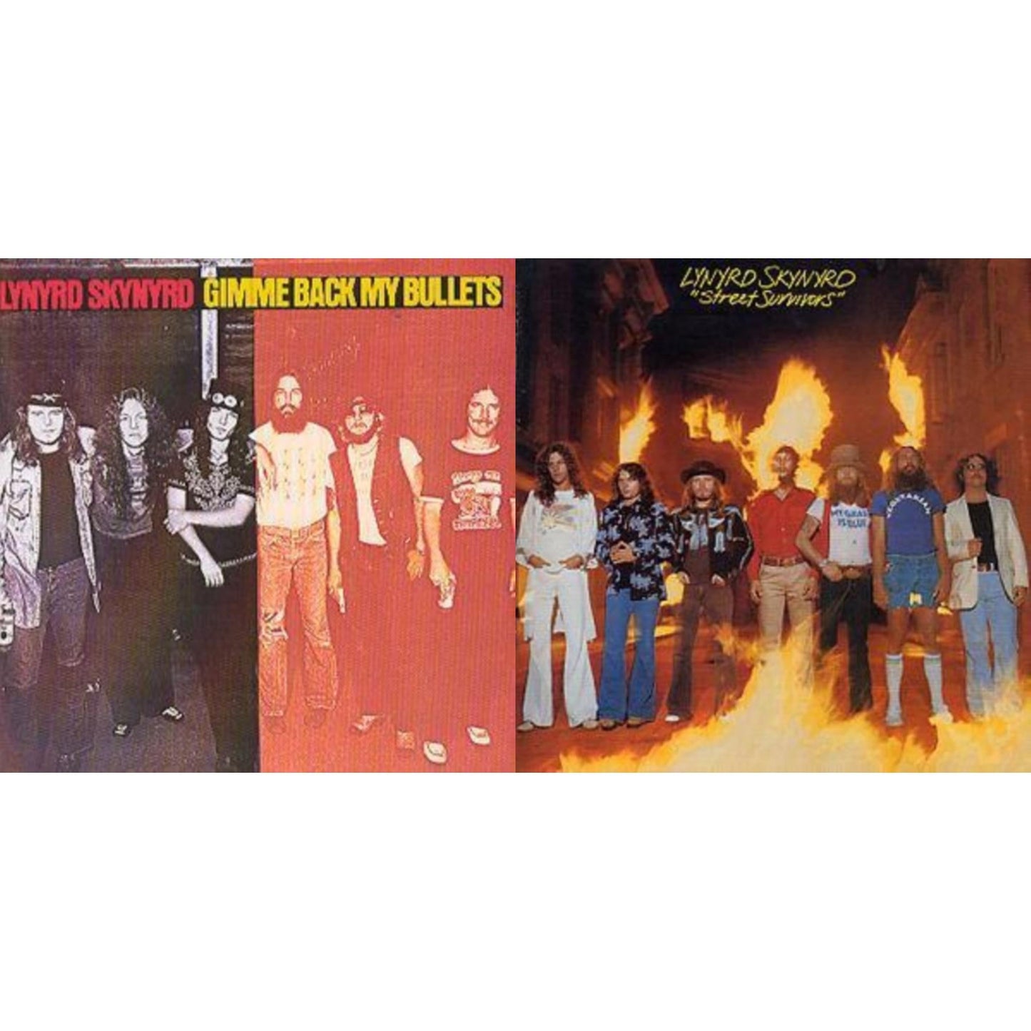 Lynyrd Skynyrd - Gimme Back My Bullets & Street Survivors - CD Bundle