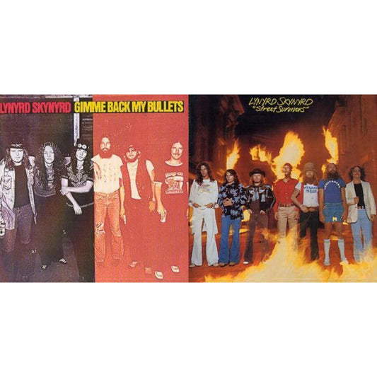 Lynyrd Skynyrd - Gimme Back My Bullets & Street Survivors - CD Bundle