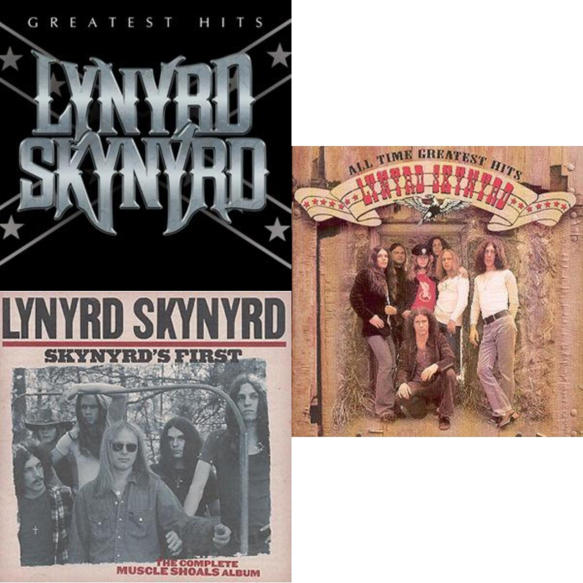 Lynyrd Skynyrd - Skynyrd's First & All Time Greatest Hits & Greatest Hits - CD Bundle