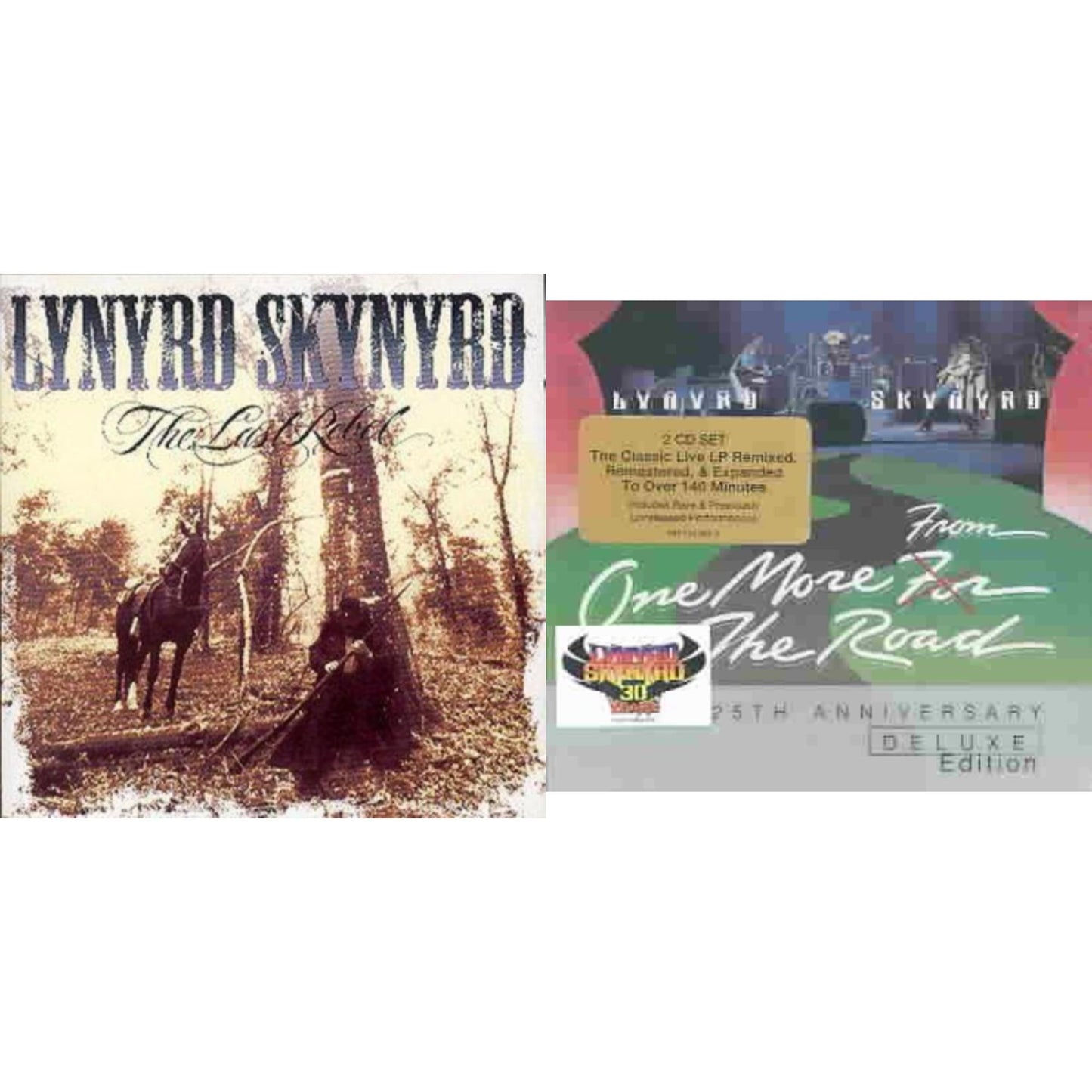 Lynyrd Skynyrd - Last Rebel & One More From Road - CD Bundle