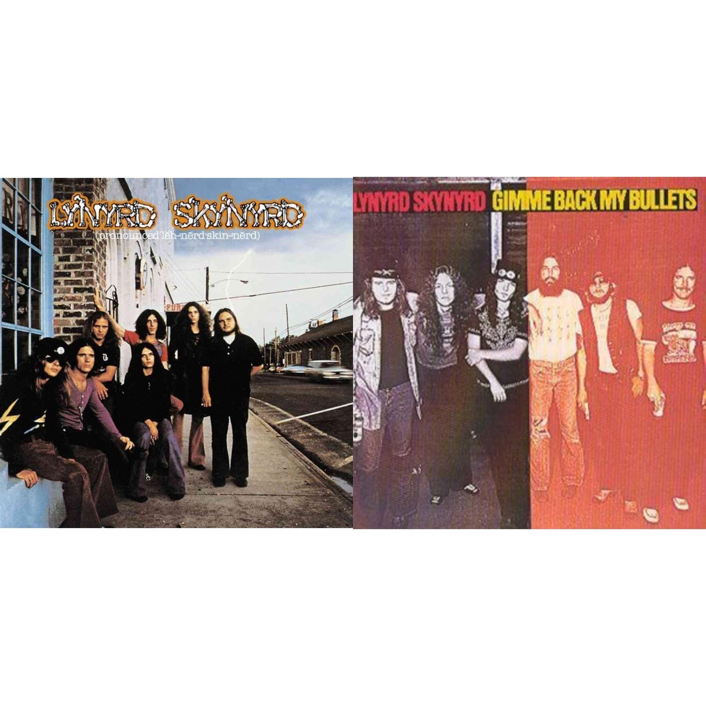 Lynyrd Skynyrd - Gimme Back My Bullets & Pronounced Leh Nerd Skin Nerd - CD Bundle