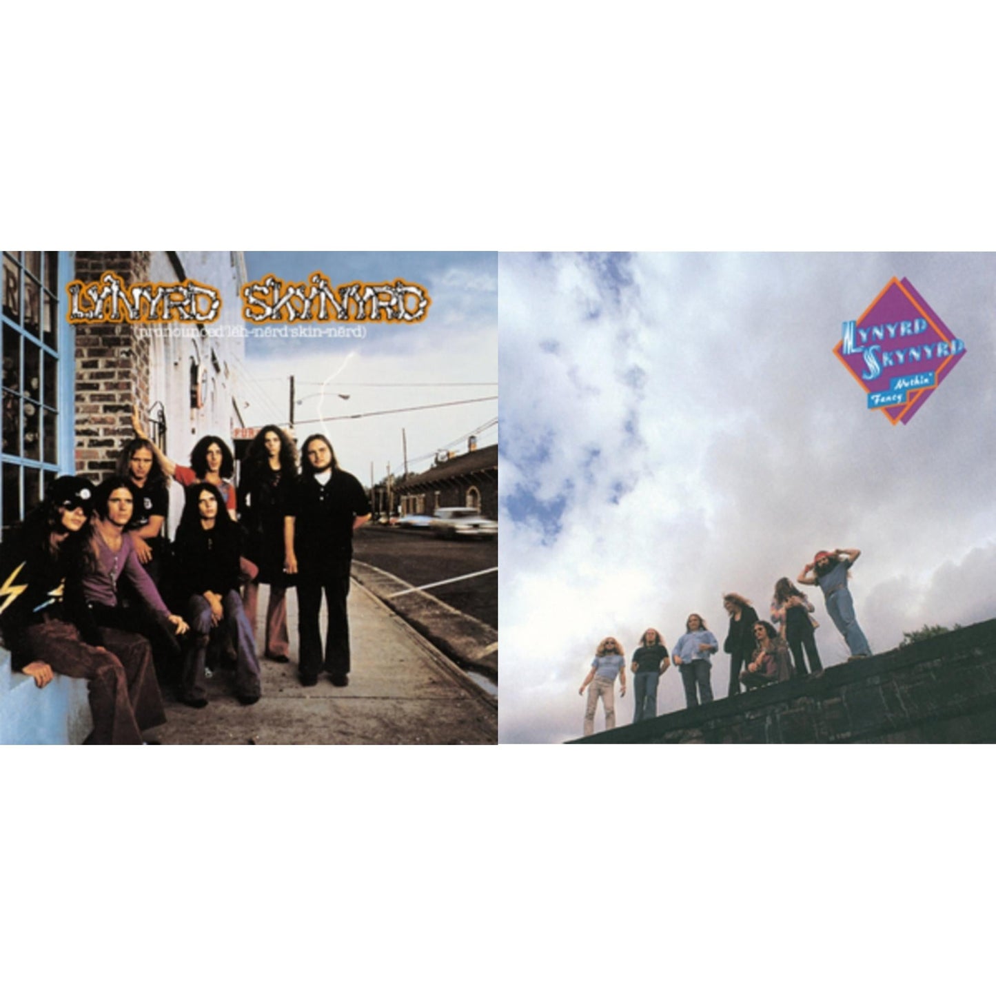 Lynyrd Skynyrd - Pronounced Leh-Nerd Skin-Nerd & Nuthin Fancy - LP Vinyl Bundle