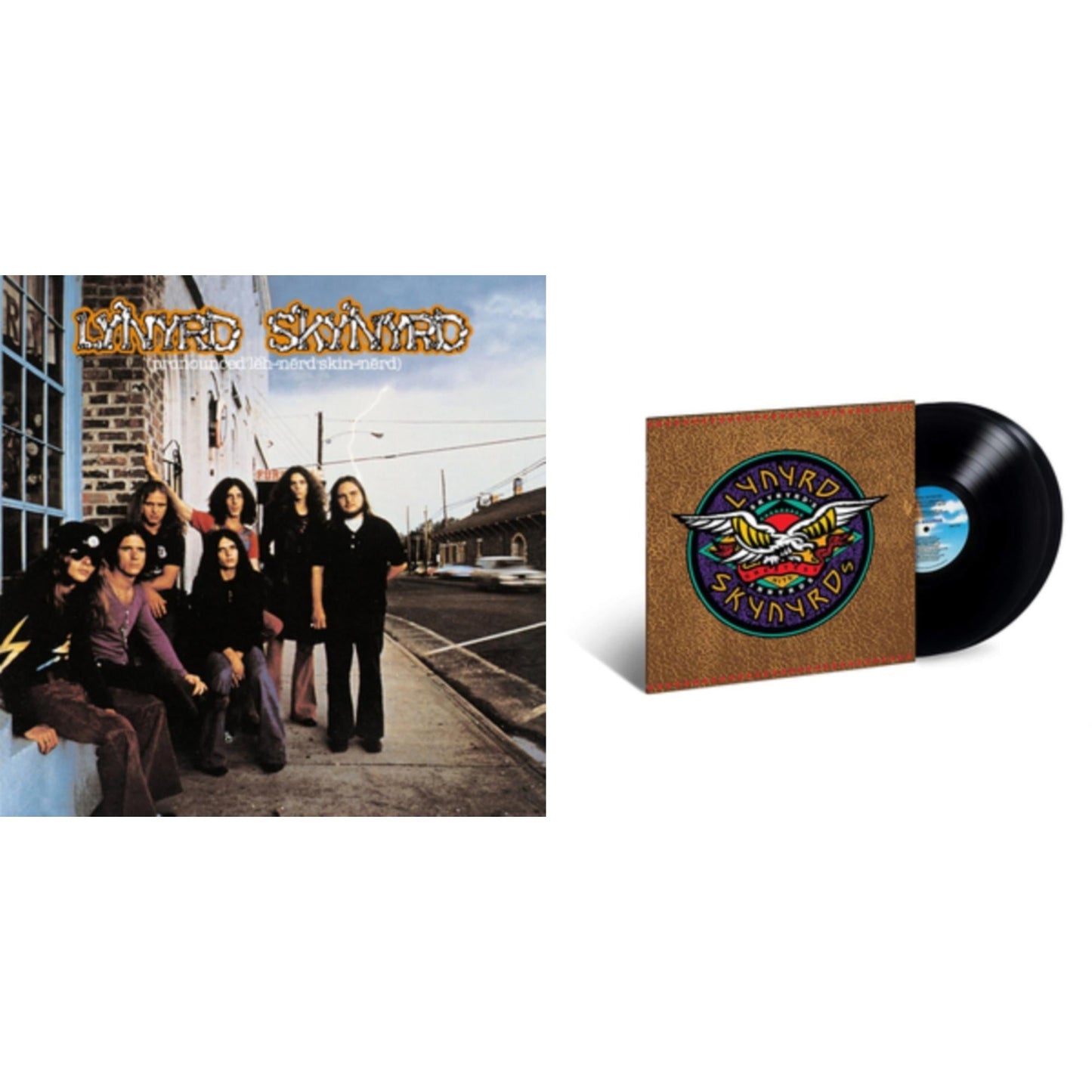 Lynyrd Skynyrd - Pronounced Leh-Nerd Skin-Nerd & Skynyrd's Innyrds (Their Greatest Hits) - LP Vinyl Bundle