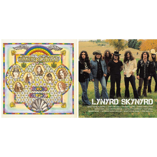 Lynyrd Skynyrd - Second Helping & Icon - LP Vinyl Bundle