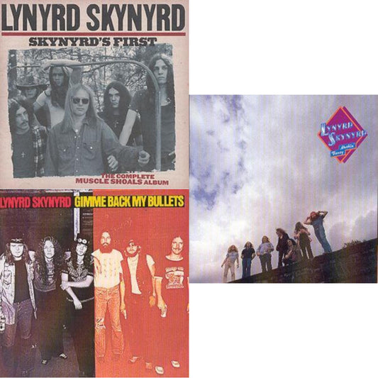 Lynyrd Skynyrd - Skynyrd's First & Gimme Back My Bullets & Nuthin Fancy - CD Bundle
