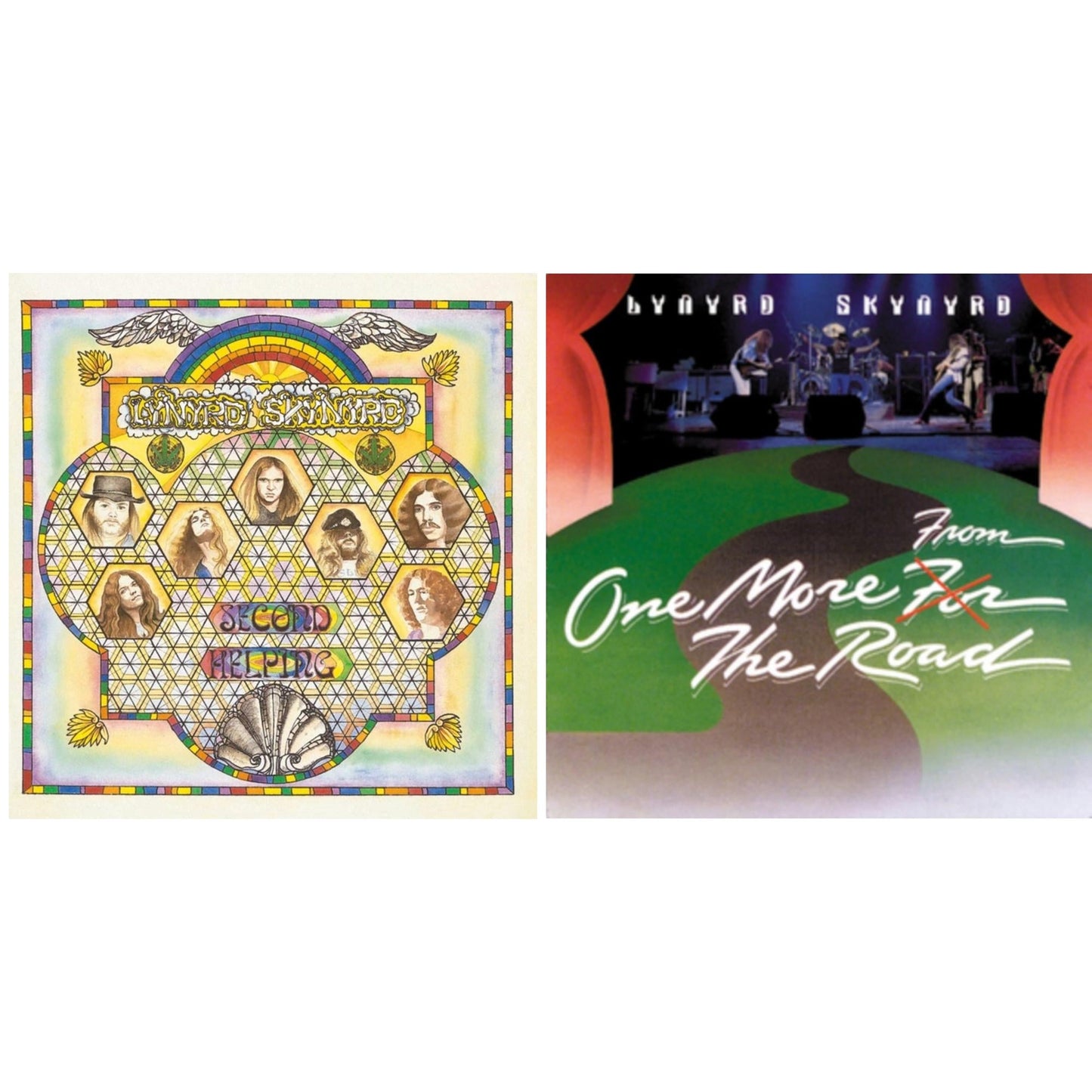 Lynyrd Skynyrd - Second Helping & One More From The Road - LP Vinyl Bundle