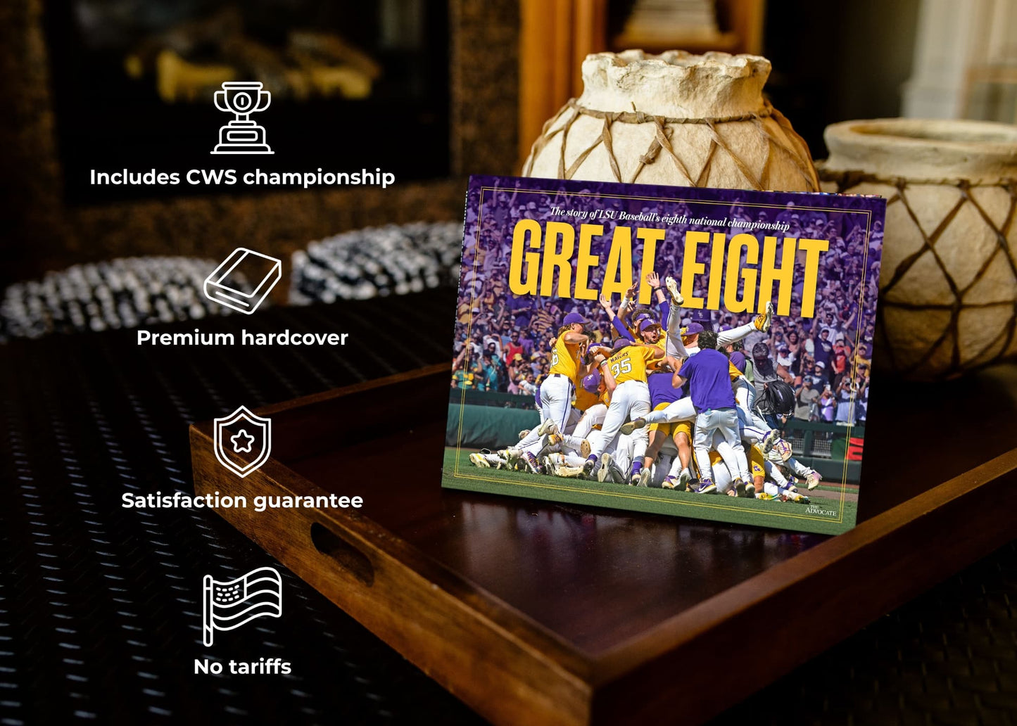 Great Eight: The story of LSU Baseball's eighth national championship Book