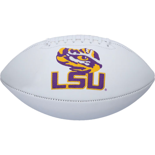 LSU Tigers Embroidered Sports Team Logo Signature Series Football