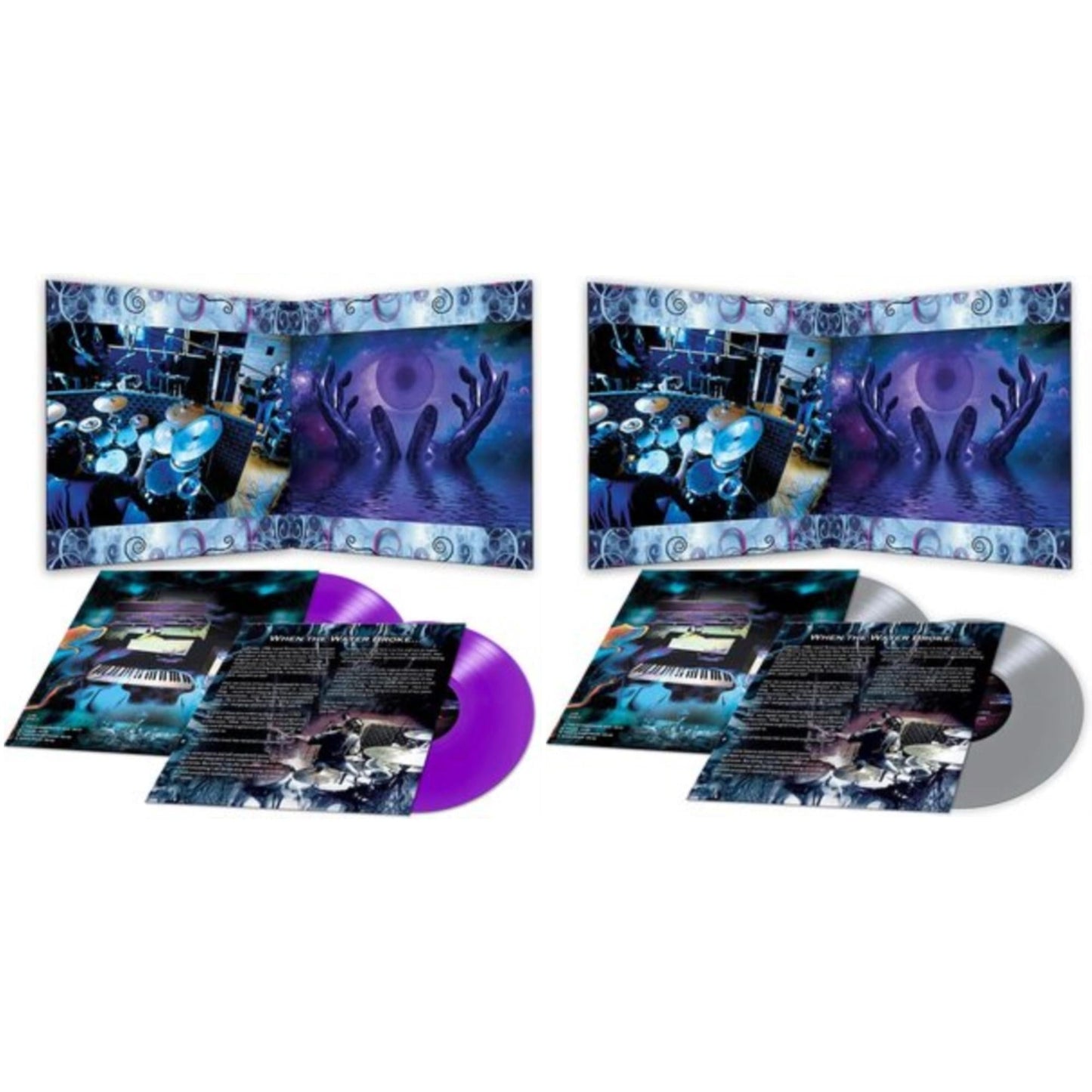 Liquid Trio Experiment - Spontaneous Combustion (Purple LP Vinyl) & Spontaneous Combustion (Silver LP Vinyl)