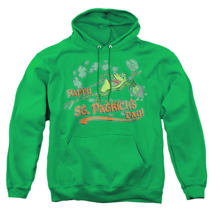 Looney Tunes Michigan J Mens Hoodie Kelly Green Officially Licensed