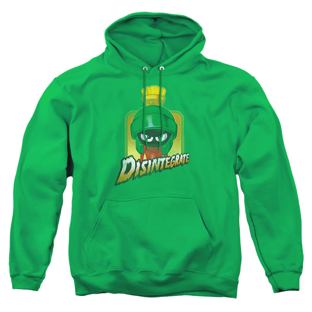 Looney Tunes Disintegrate Mens Hoodie Kelly Green Officially Licensed