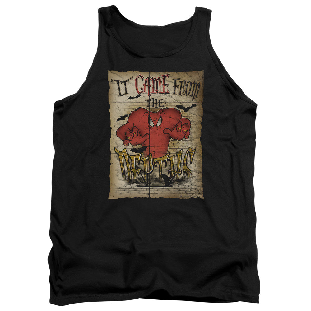 Looney Tunes The Depths Mens Tank Top Shirt Black