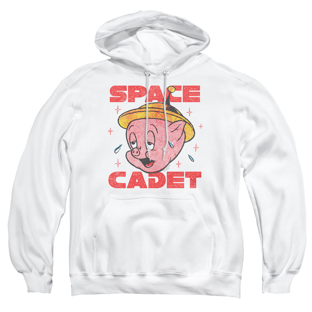 Looney Tunes Space Ghost Mens Hoodie White Officially Licensed