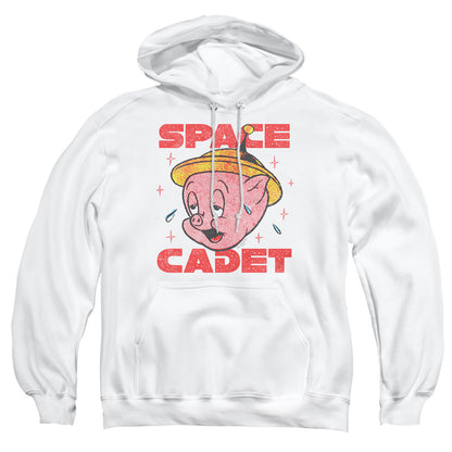 Looney Tunes Space Ghost Mens Hoodie White Officially Licensed