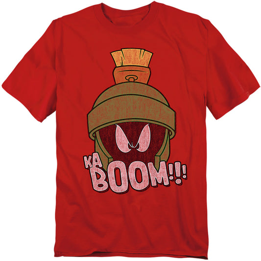 Looney Tunes Kaboom Mens T Shirt Red