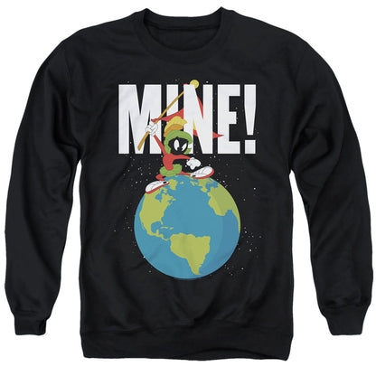 Looney Tunes Mine Mens Crewneck Sweatshirt Black Officially Licensed