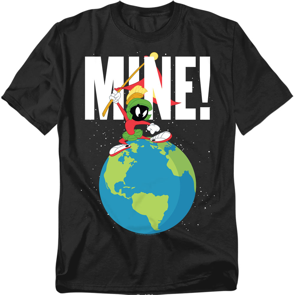 Looney Tunes Mine Mens T Shirt Black