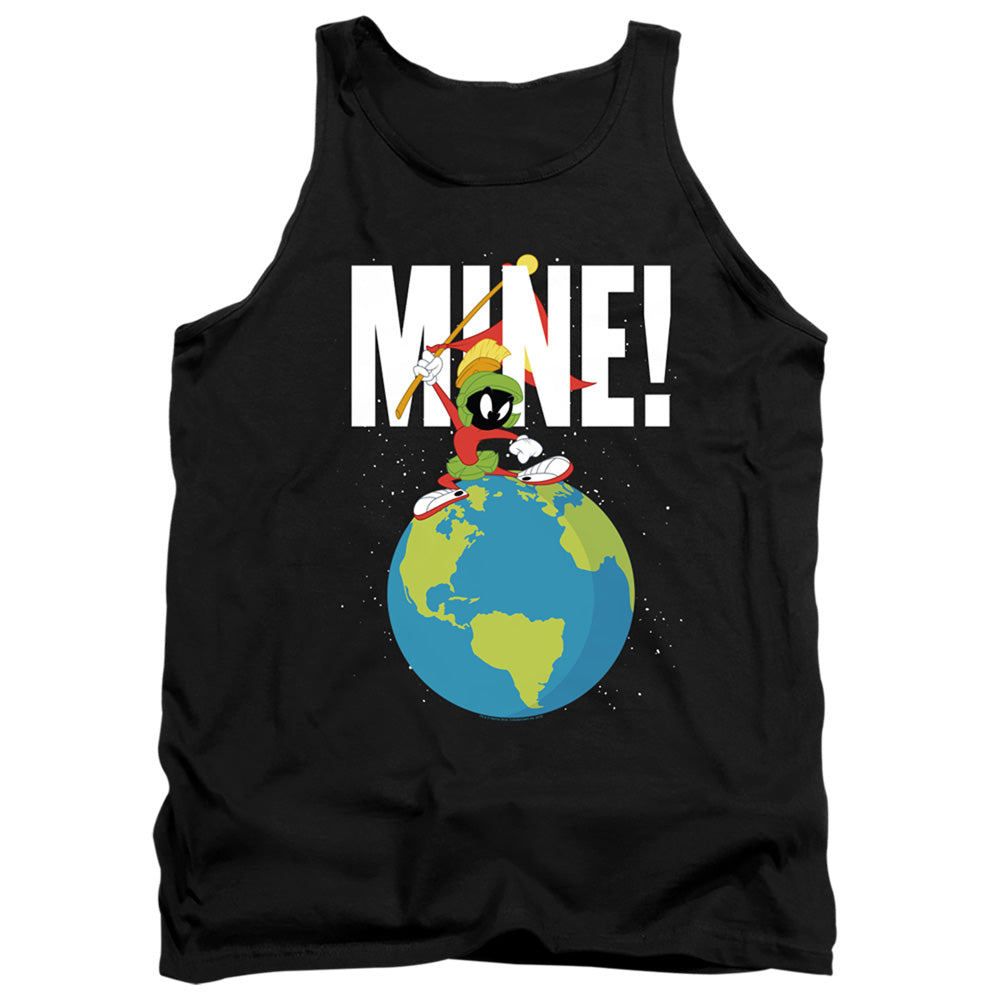 Looney Tunes Mine Mens Tank Top Shirt Black Officially Licensed