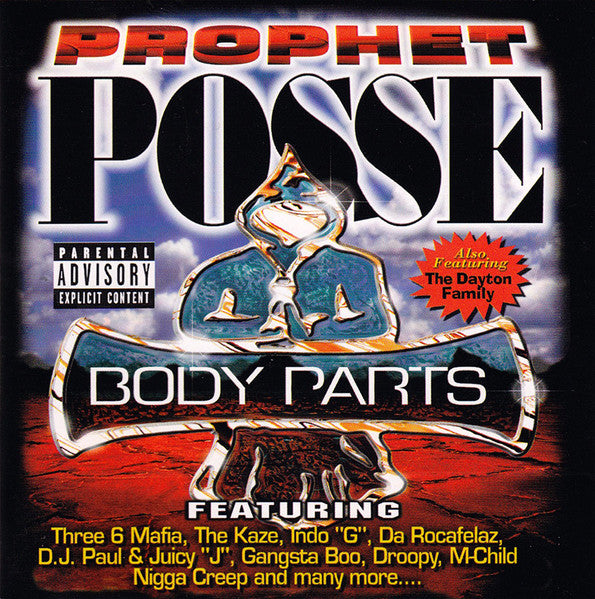 Prophet Posse - Body Parts [LP] Vinyl Record Album Cover