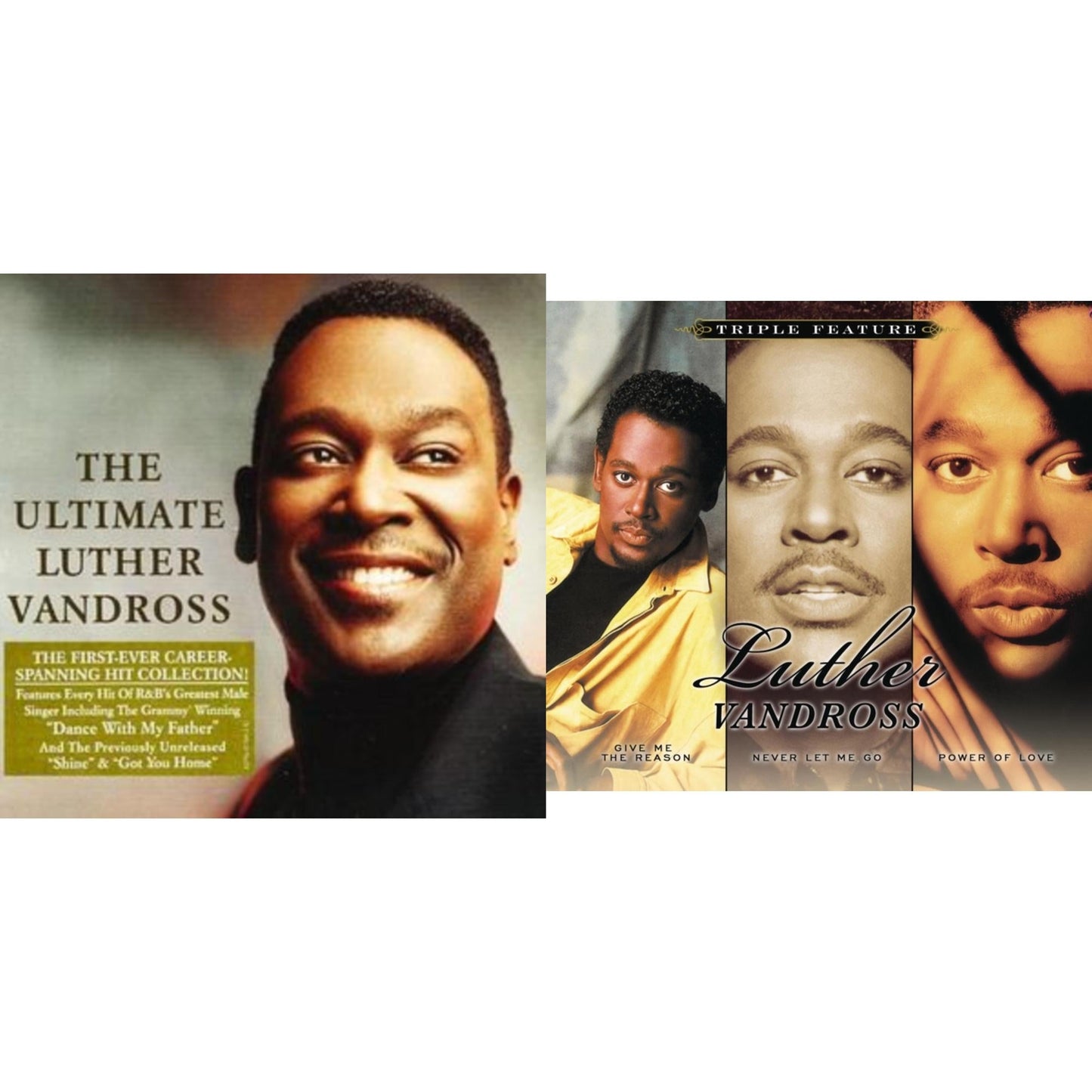 Luther Vandross - Best Of Luther Vandross & Give Me The Reason / Never Let Me Go / Power Of Love - CD Bundle