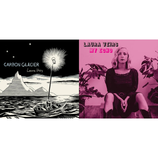 Laura Veirs - Carbon Glacier (Clear & Black Swirl LP Vinyl) & My Echo (Gold LP Vinyl/Limited Edition)
