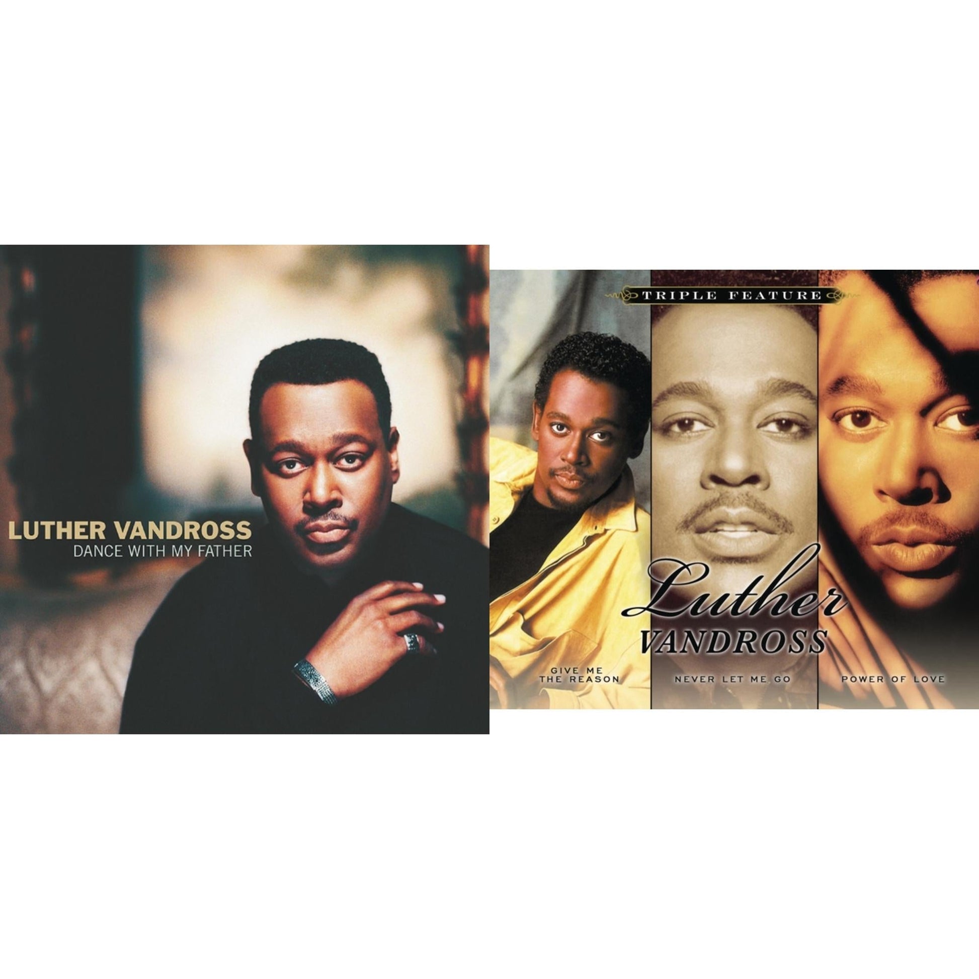 Luther Vandross - Dance With My Father & Give Me The Reason / Never Let Me Go / Power Of Love - CD Bundle