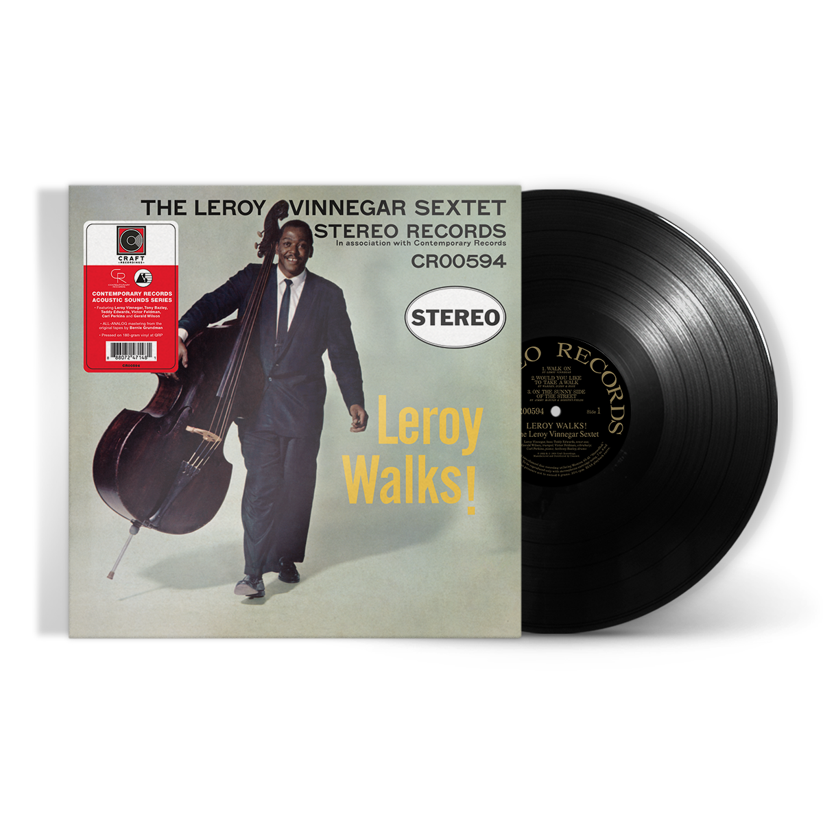 Leroy Walks! - Contemporary Records Acoustic Sounds Series (180g LP) Vinyl Record