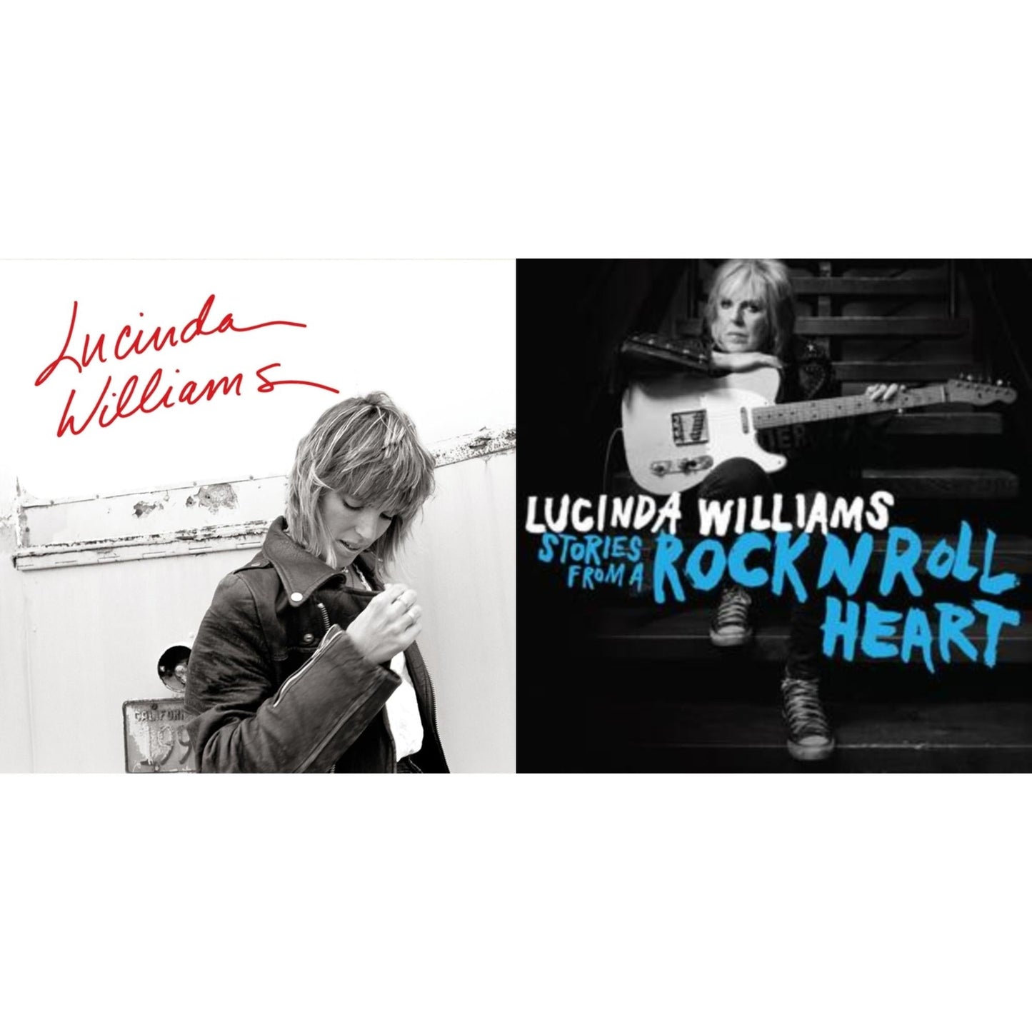 Lucinda Williams - Stories From A Rock N Roll Heart & Lucinda Williams - LP Vinyl Bundle