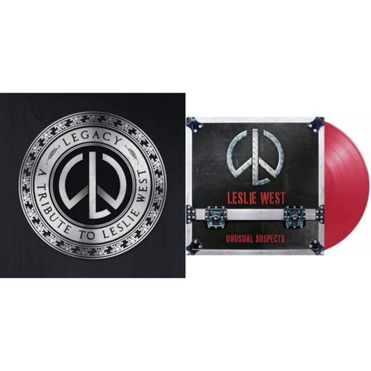 Leslie West - Legacy: A Tribute To Leslie West & Unusual Suspects (Transparent Red LP Vinyl)