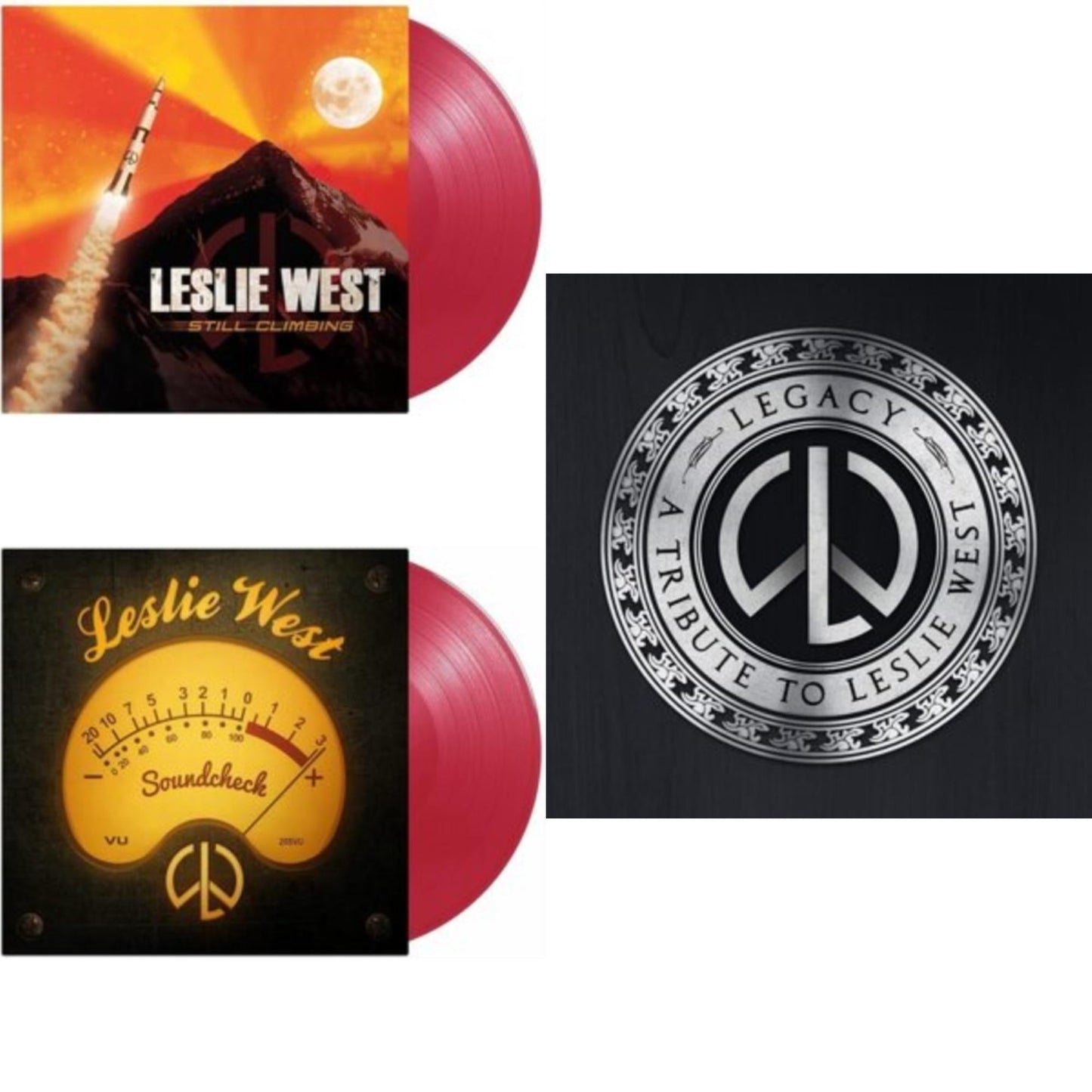 Leslie West - Legacy: A Tribute To Leslie West & Soundcheck (Red LP Vinyl) & Still Climbing (Red LP Vinyl)