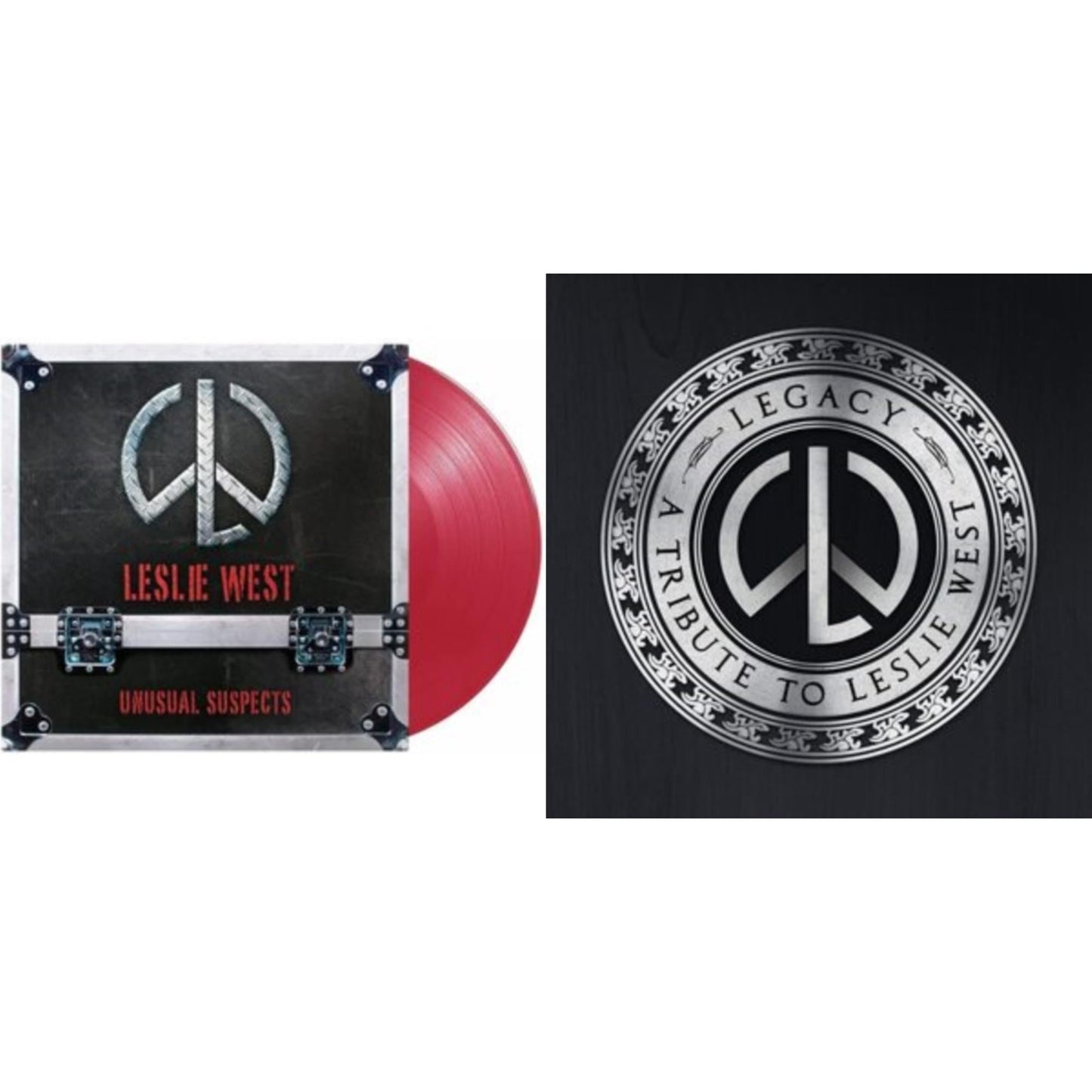 Leslie West - Unusual Suspects (Transparent Red LP Vinyl) & Legacy: A Tribute To Leslie West
