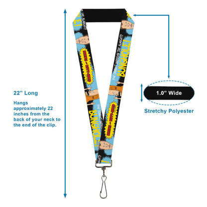 Beavis and Butthead The Almighty Bunghole Lanyard
