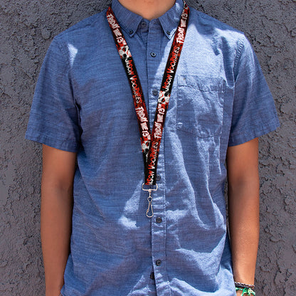Friday The 13th Jason Voorhees Mask Lanyard