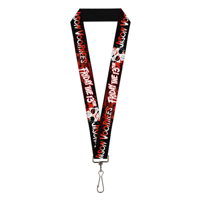 Friday The 13th Jason Voorhees Mask Lanyard