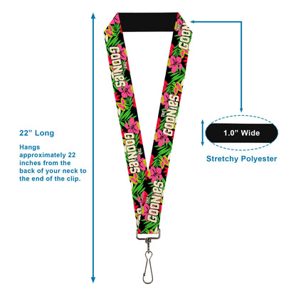 The Goonies Title Logo Hawaiian Shirt Print Lanyard