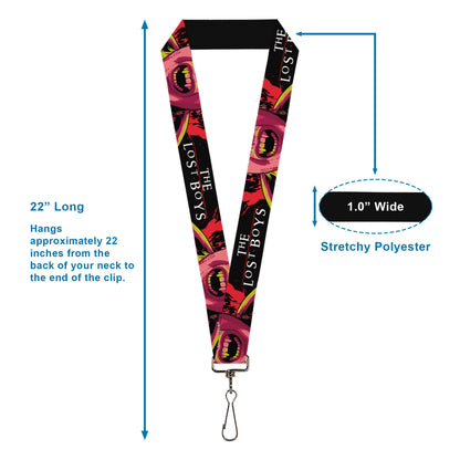 The Lost Boys Teeth Fangs Logo Lanyard