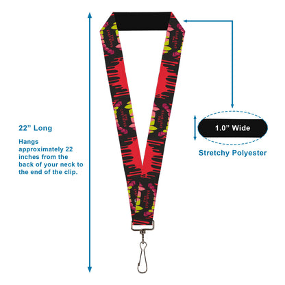 The Lost Boys Teeth Fangs Lanyard