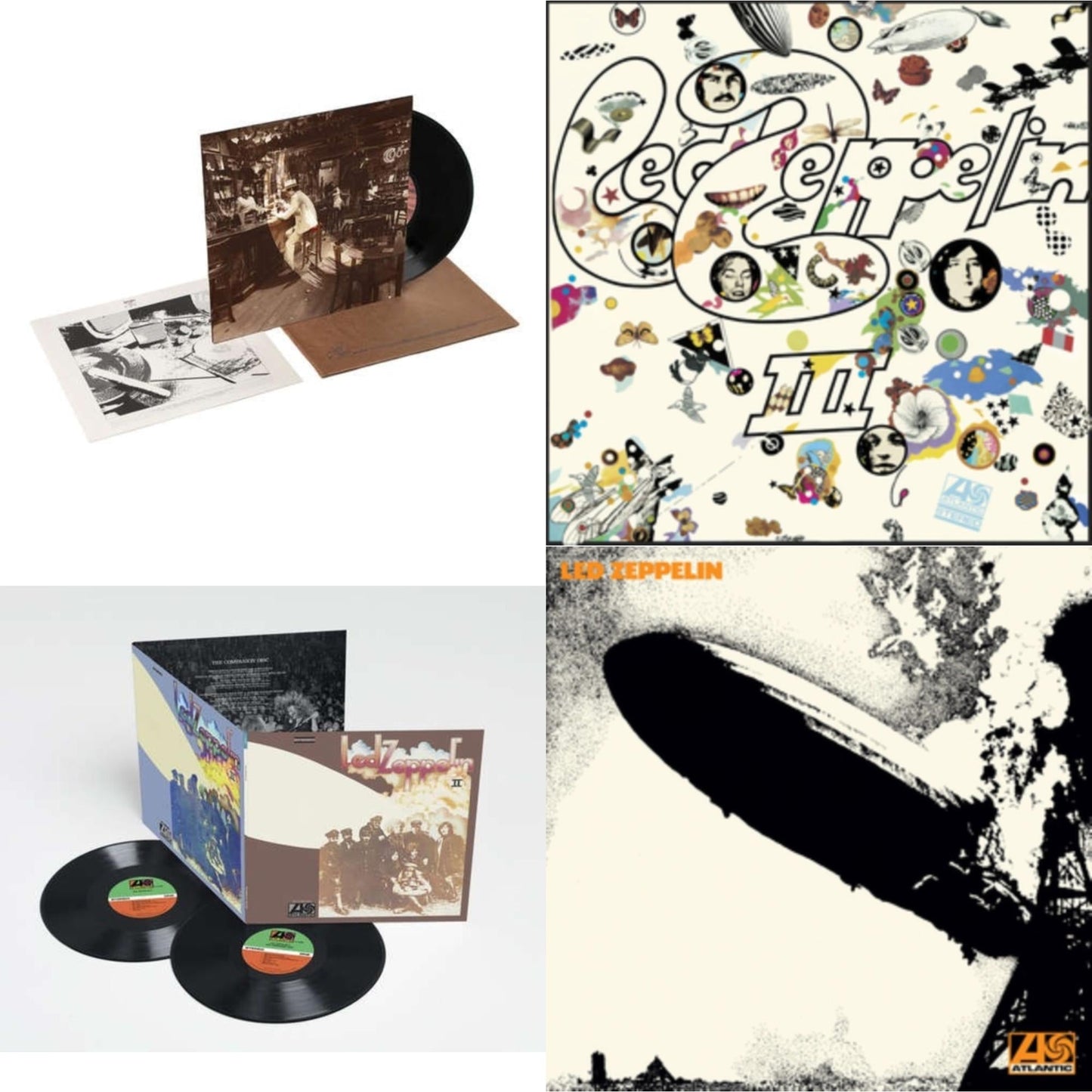 Led Zeppelin - Led Zeppelin Ii (Deluxe Remastered/2LP/180) & In Through The Out Door & Led Zeppelin Iii (Remastered Original/180G) & Led Zeppelin I (180G/Remastered)