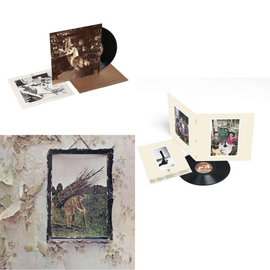 Led Zeppelin - In Through The Out Door & Led Zeppelin Iv & Presence - LP Vinyl Bundle