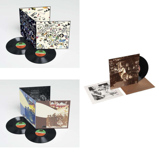Led Zeppelin - Led Zeppelin Iii (2LP/180G) & Led Zeppelin Ii (Deluxe Remastered/2LP/180) & In Through The Out Door