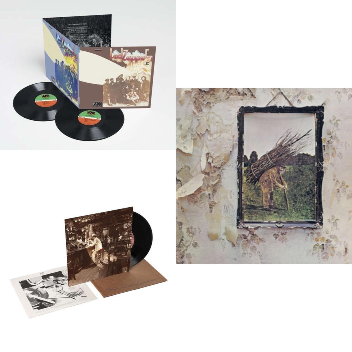 Led Zeppelin - Led Zeppelin Ii (Deluxe Remastered/2LP/180) & In Through The Out Door & Led Zeppelin Iv