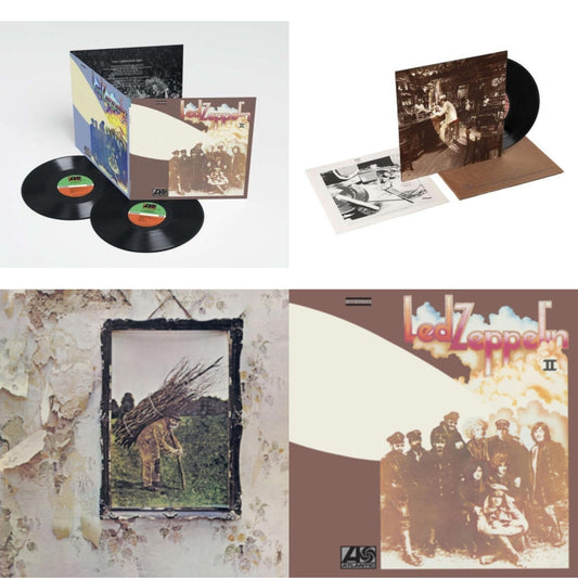 Led Zeppelin - Led Zeppelin Ii (Deluxe Remastered/2LP/180) & In Through The Out Door & Led Zeppelin Iv & Led Zeppelin Ii (180G/Remastered)