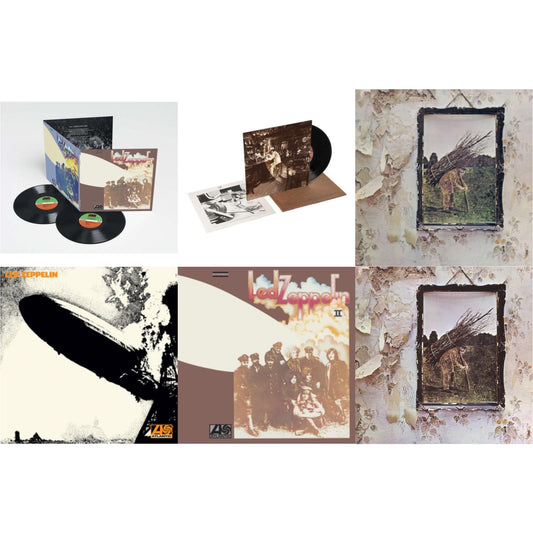 Led Zeppelin - Led Zeppelin Ii (Deluxe Remastered/2LP/180) & In Through The Out Door & Led Zeppelin Iv & Led Zeppelin Ii (180G/Remastered) & Led Zeppelin I (180G/Remastered) & Led Zeppelin Iv (Clear LP Vinyl/180G) (Atl75)