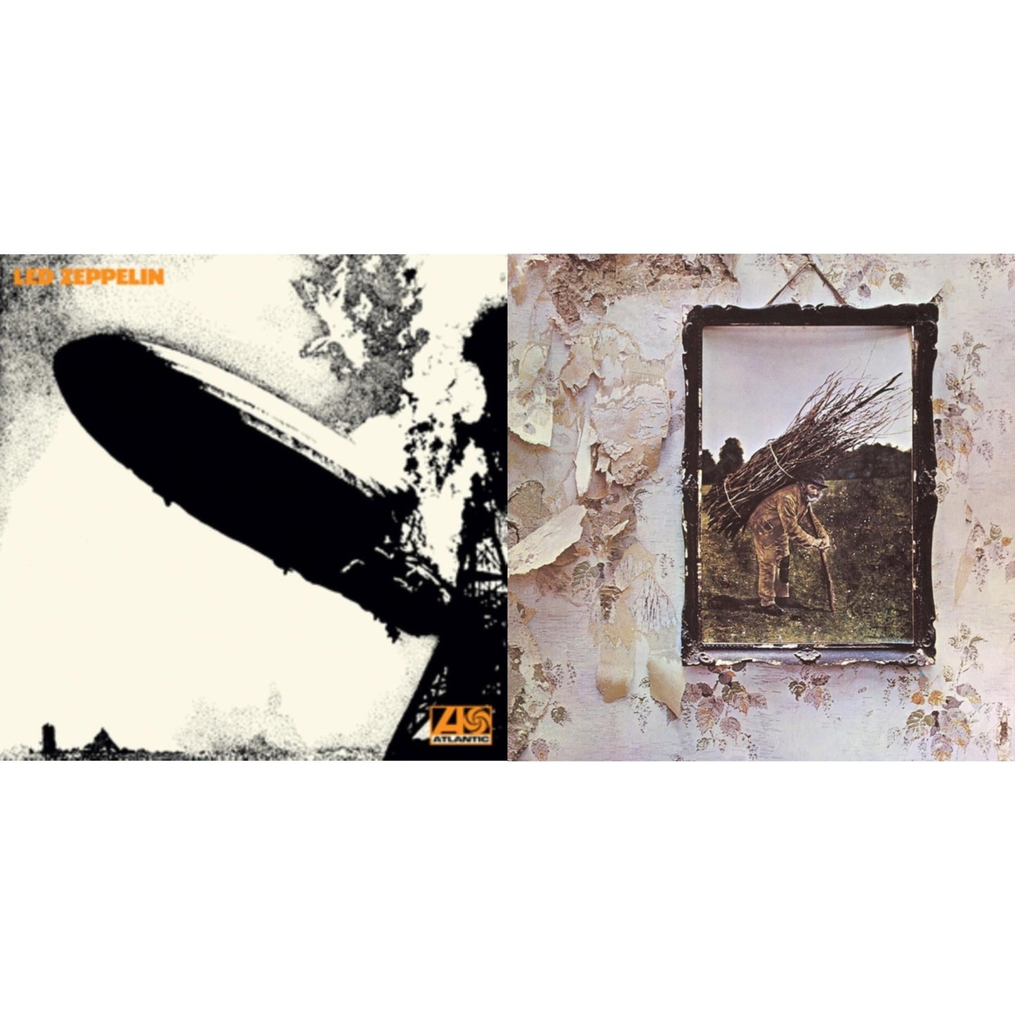 Led Zeppelin - Led Zeppelin I (180G/Remastered) & Led Zeppelin Iv (Clear LP Vinyl/180G) (Atl75)