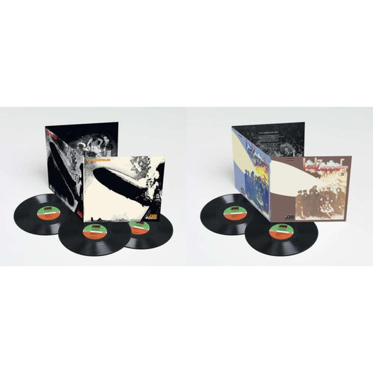 Led Zeppelin - Led Zeppelin Ii (Deluxe Remastered/2LP/180) & Led Zeppelin I (Deluxe 3LP/180G)