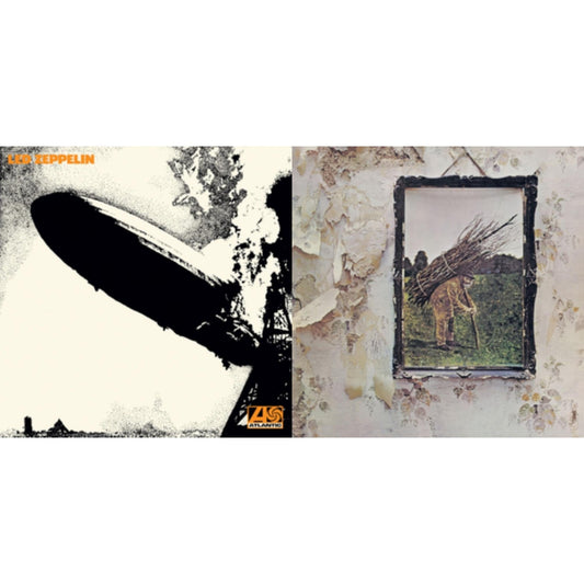 Led Zeppelin - Led Zeppelin Iv & Led Zeppelin I (180G/Remastered) - LP Vinyl Bundle
