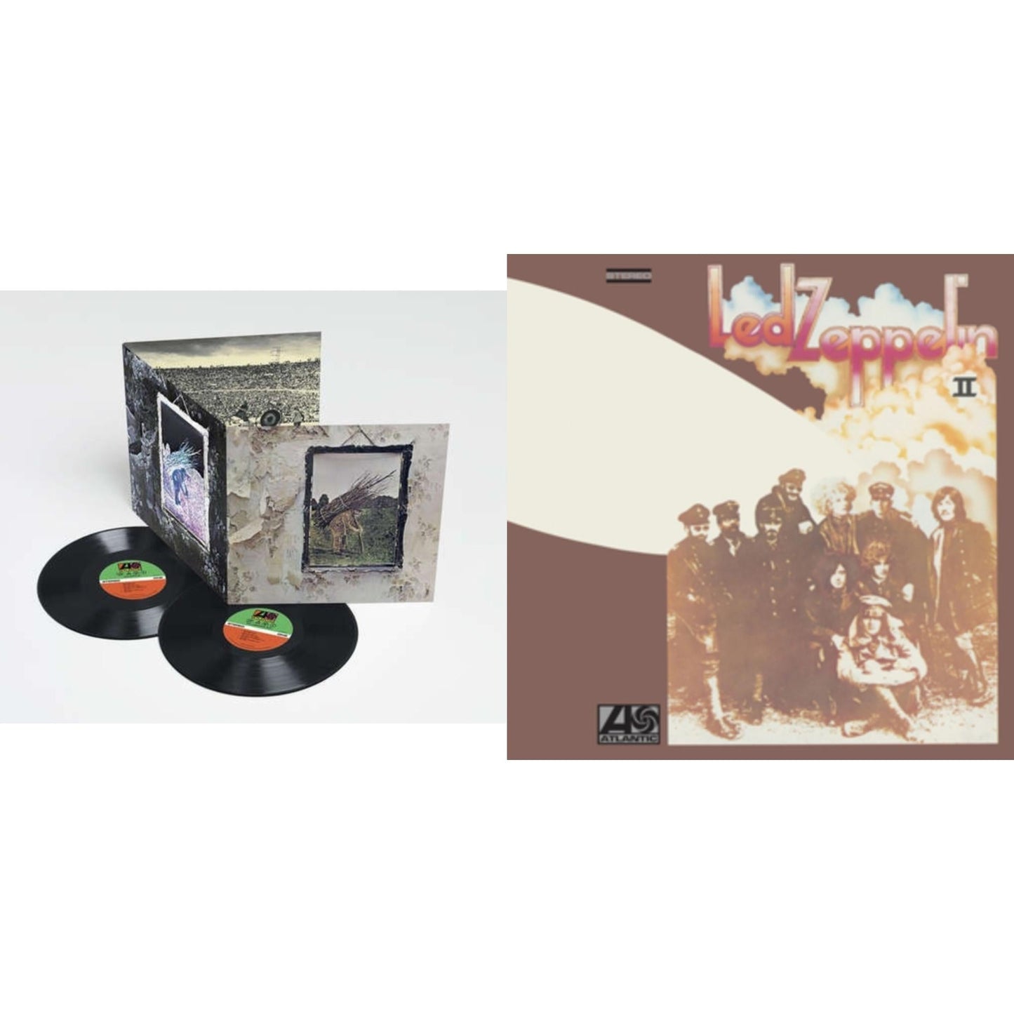 Led Zeppelin - Led Zeppelin Iv (Deluxe Remastered/2LP/180G) & Led Zeppelin Ii (180G/Remastered)