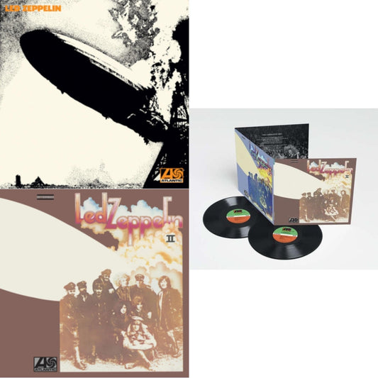 Led Zeppelin - Led Zeppelin Ii (Deluxe Remastered/2LP/180) & Led Zeppelin Ii (180G/Remastered) & Led Zeppelin I (180G/Remastered)