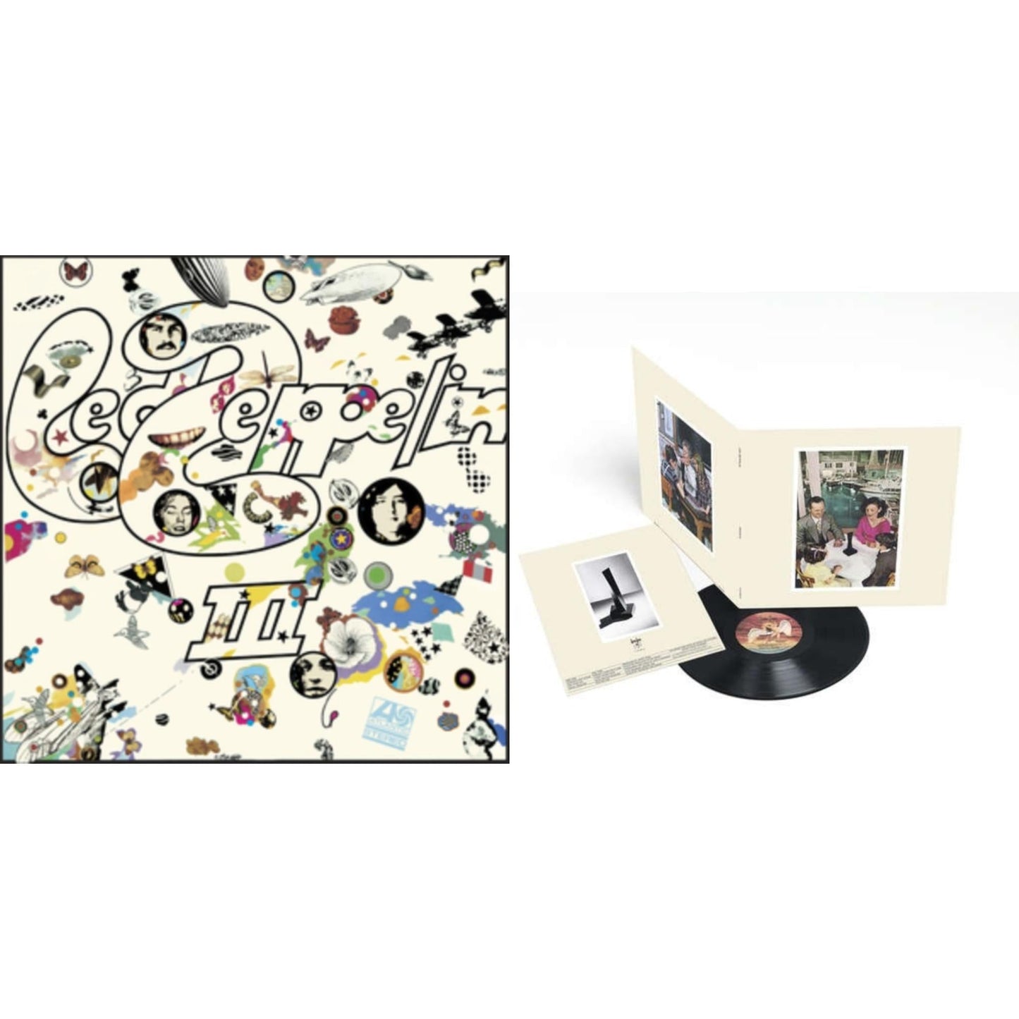 Led Zeppelin - Led Zeppelin Iii (Remastered Original/180G) & Presence - LP Vinyl Bundle