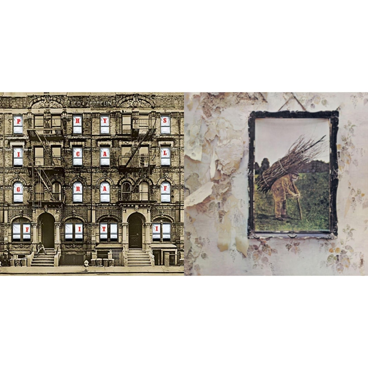 Led Zeppelin - Led Zeppelin Iv & Physical Graffiti (2015 Remaster) - LP Vinyl Bundle